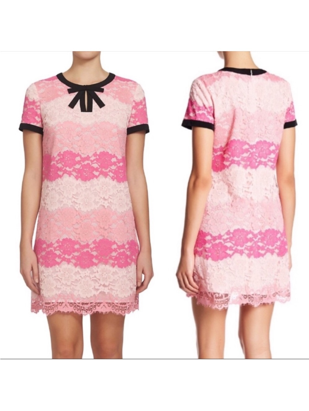 Cece Peony Rush Lace Dress, size 4